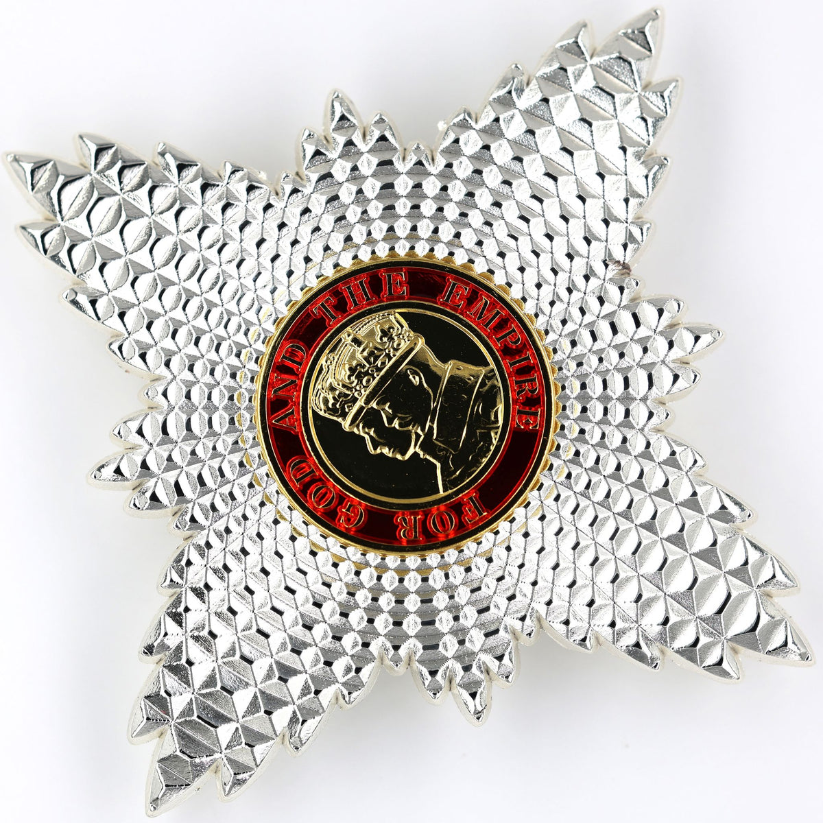 Order of the British Empire KBE Knight Commander Breast Star – Late Pattern