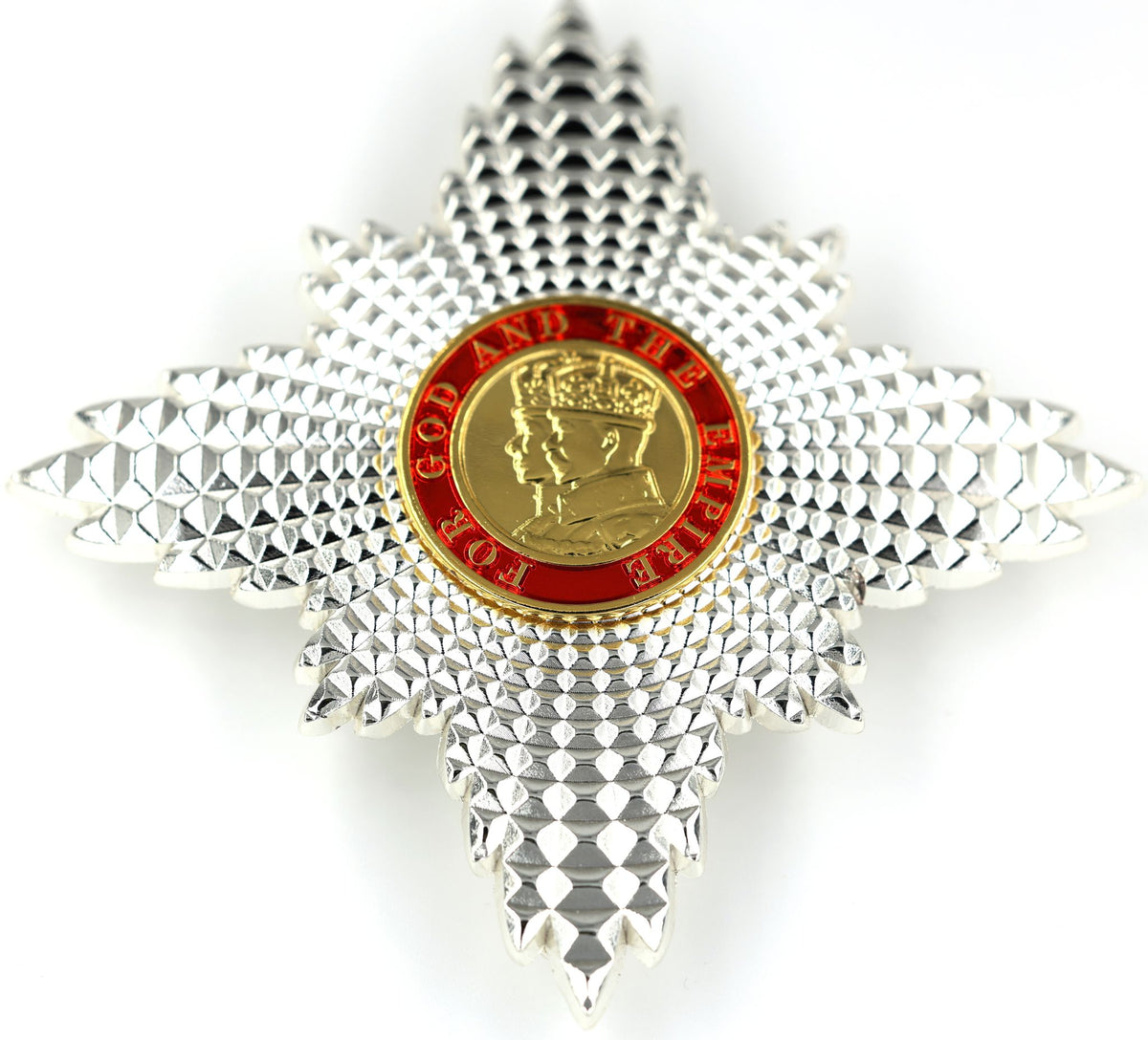 Order of the British Empire KBE Knight Commander Breast Star – Late Pattern