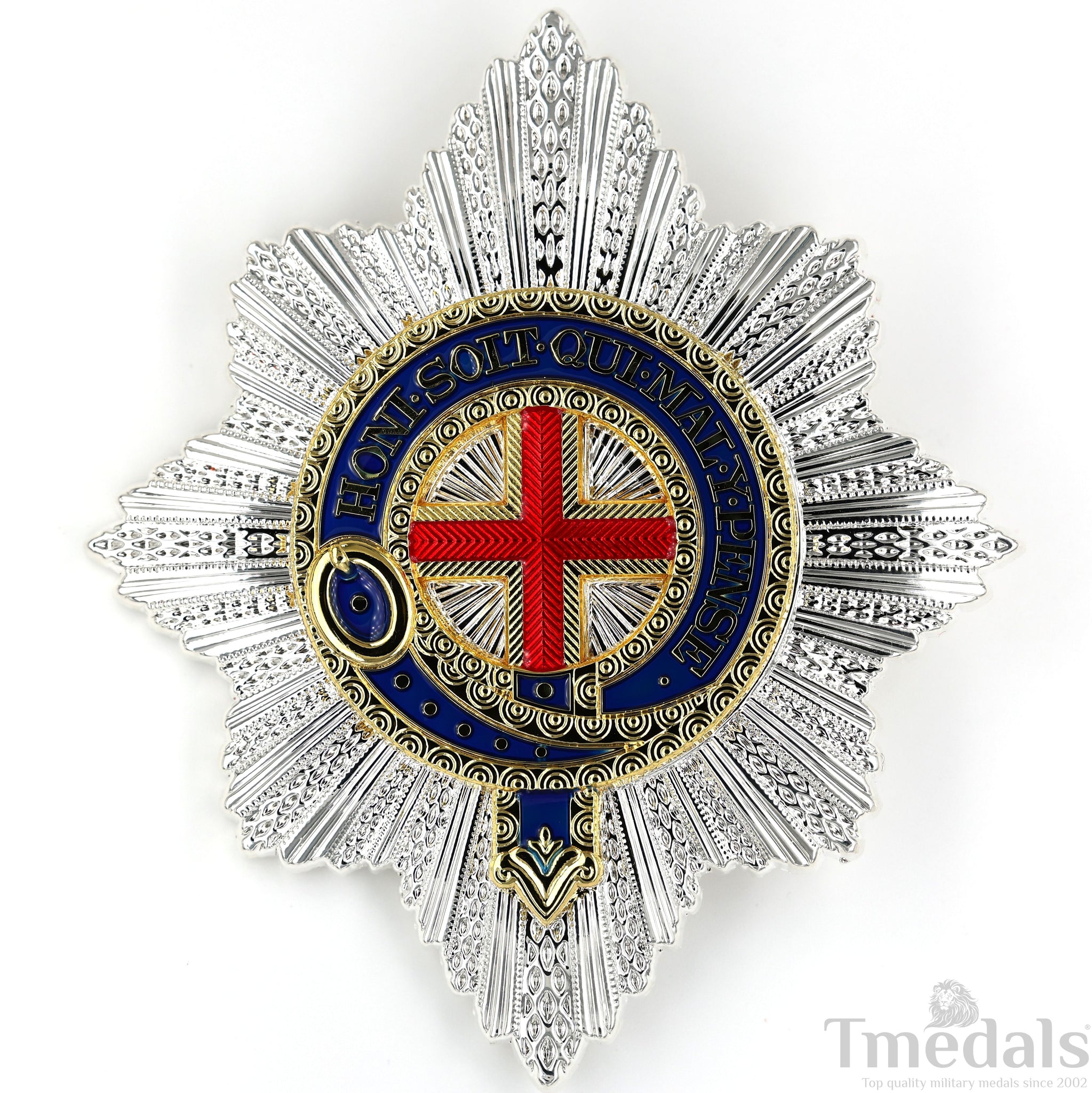 The UK British Royal The Most Noble Order of the Garter Star Badge Medal - High-Quality Collectible Replica Copy Reproduction Repro