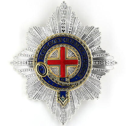 British Royal Order of the Garter Star Badge Medal Order – Museum Replica Collectible