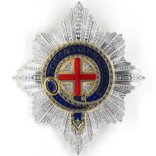 British Royal Order of the Garter Star Badge Medal Order – Museum Replica Collectible