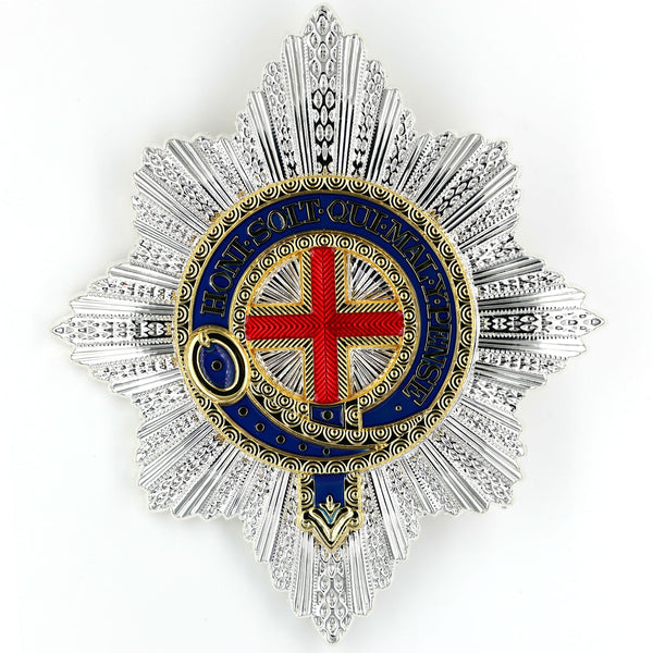 British Royal Order of the Garter Star Badge Medal Order – Museum Replica Collectible