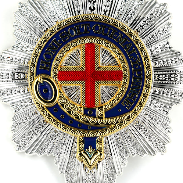 British Royal Order of the Garter Star Badge Medal Order – Museum Replica Collectible