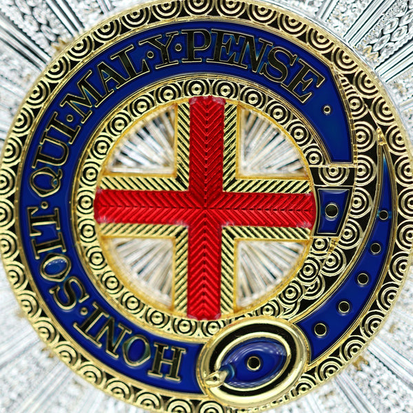 British Royal Order of the Garter Star Badge Medal Order – Museum Replica Collectible