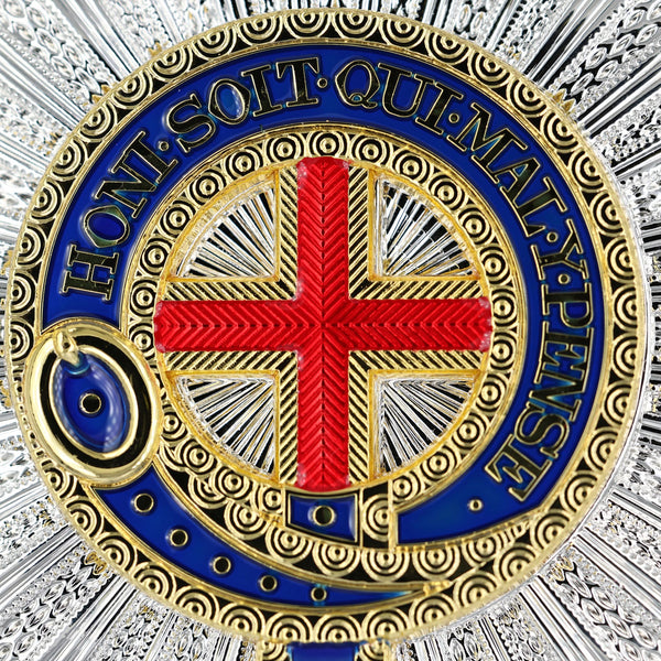 British Royal Order of the Garter Star Badge Medal Order – Museum Replica Collectible
