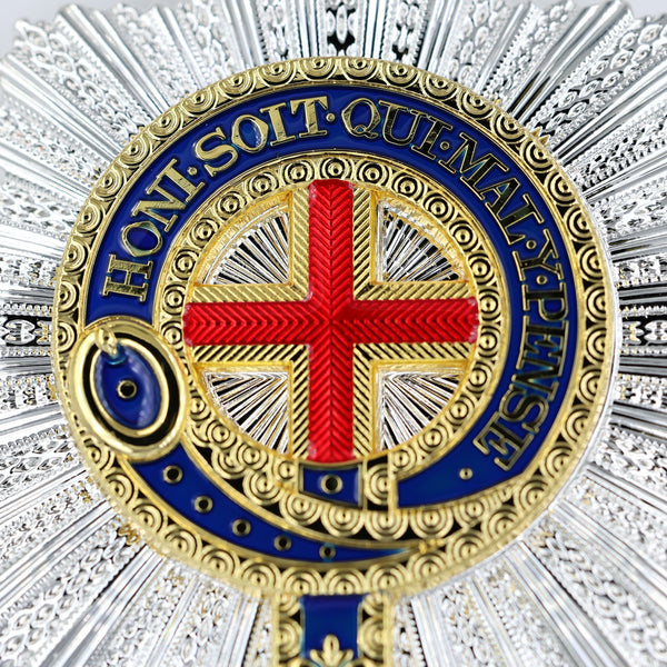 British Royal Order of the Garter Star Badge Medal Order – Museum Replica Collectible
