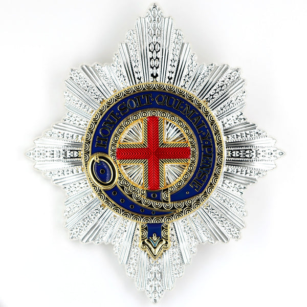 British Royal Order of the Garter Star Badge Medal Order – Museum Replica Collectible