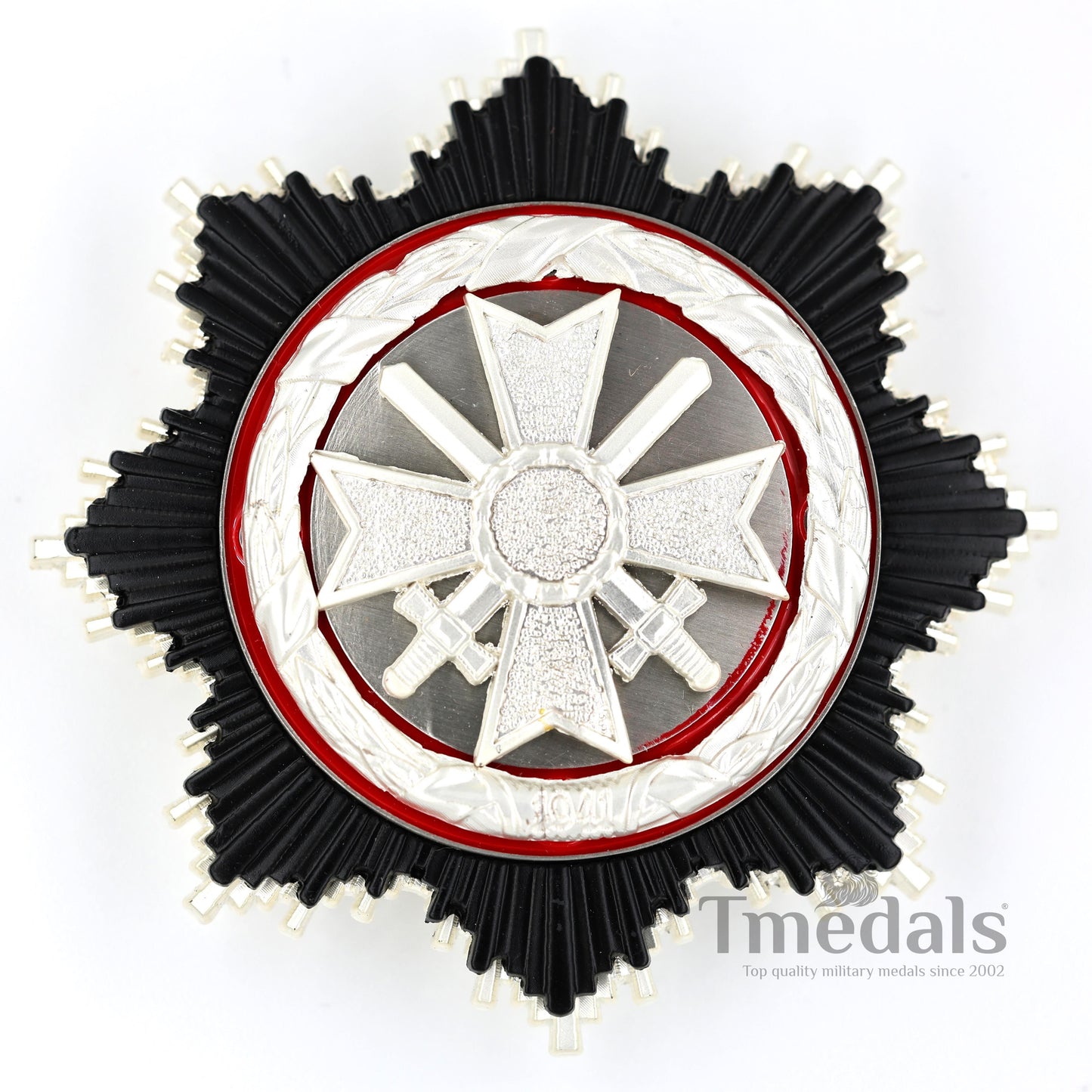 Federal Germany German Cross in Silver 1957 Version – Full-Size Replica