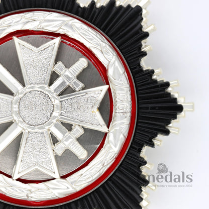 Federal Germany German Cross in Silver 1957 Version – Full-Size Replica