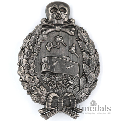 WWI Imperial German Tank Badge Panzer Assault Medal Order – Full-Size Museum Replica