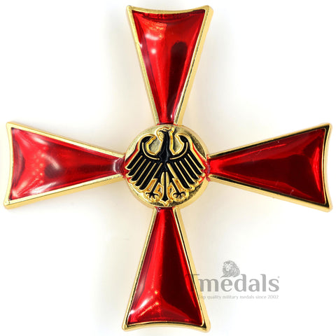 The Federal Republic Of Germany Order Of Merit Officer's Cross Medal Badge Replica Repro