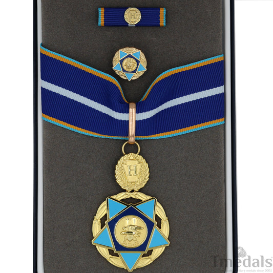 USA 9/11 Heroes Medal of Valor Order - 911 2001 Complete Presentation full Set Replica