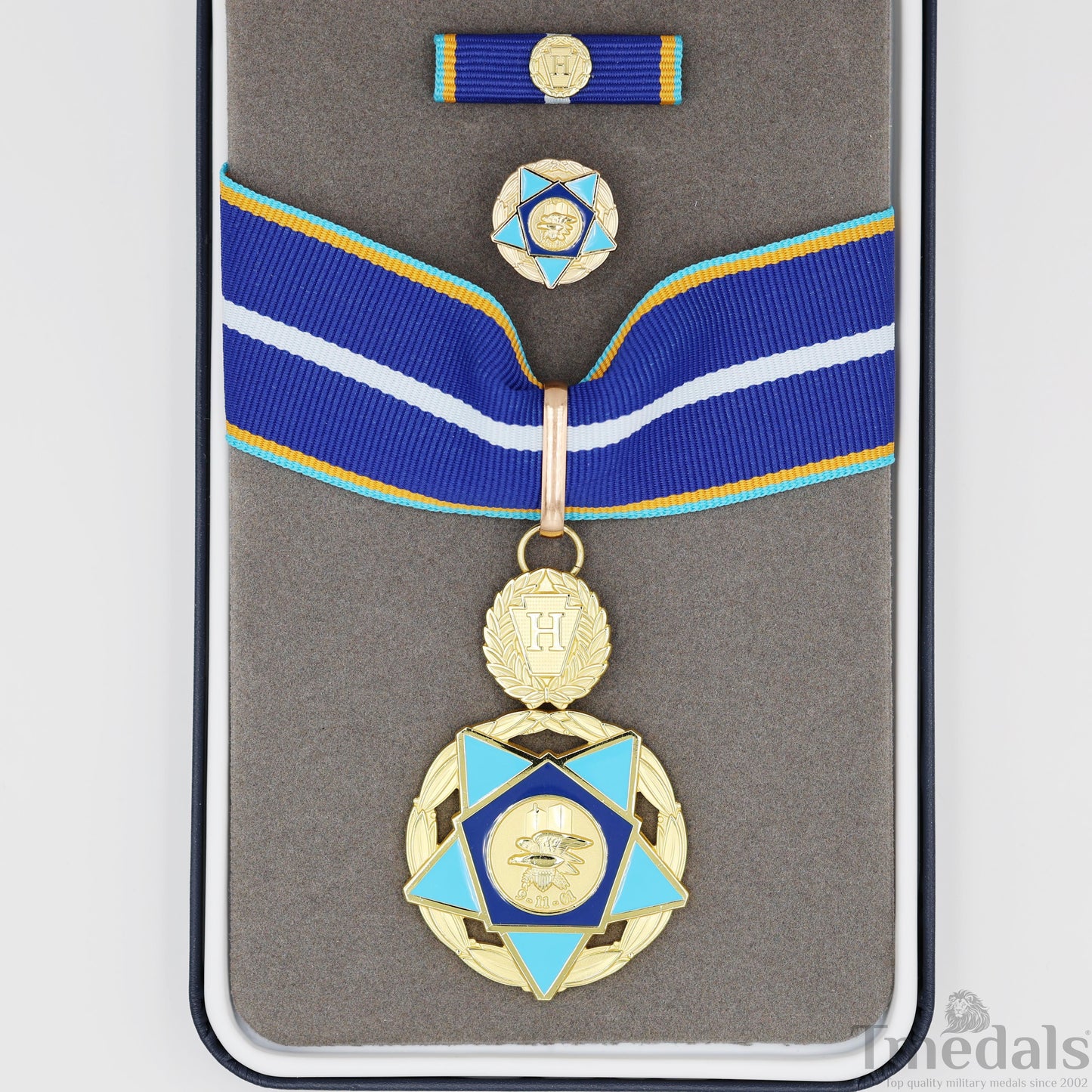 USA 9/11 Heroes Medal of Valor Order - 911 2001 Complete Presentation full Set Replica