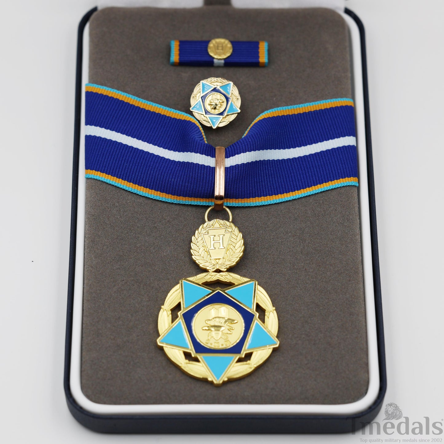 USA 9/11 Heroes Medal of Valor Order - 911 2001 Complete Presentation full Set Replica