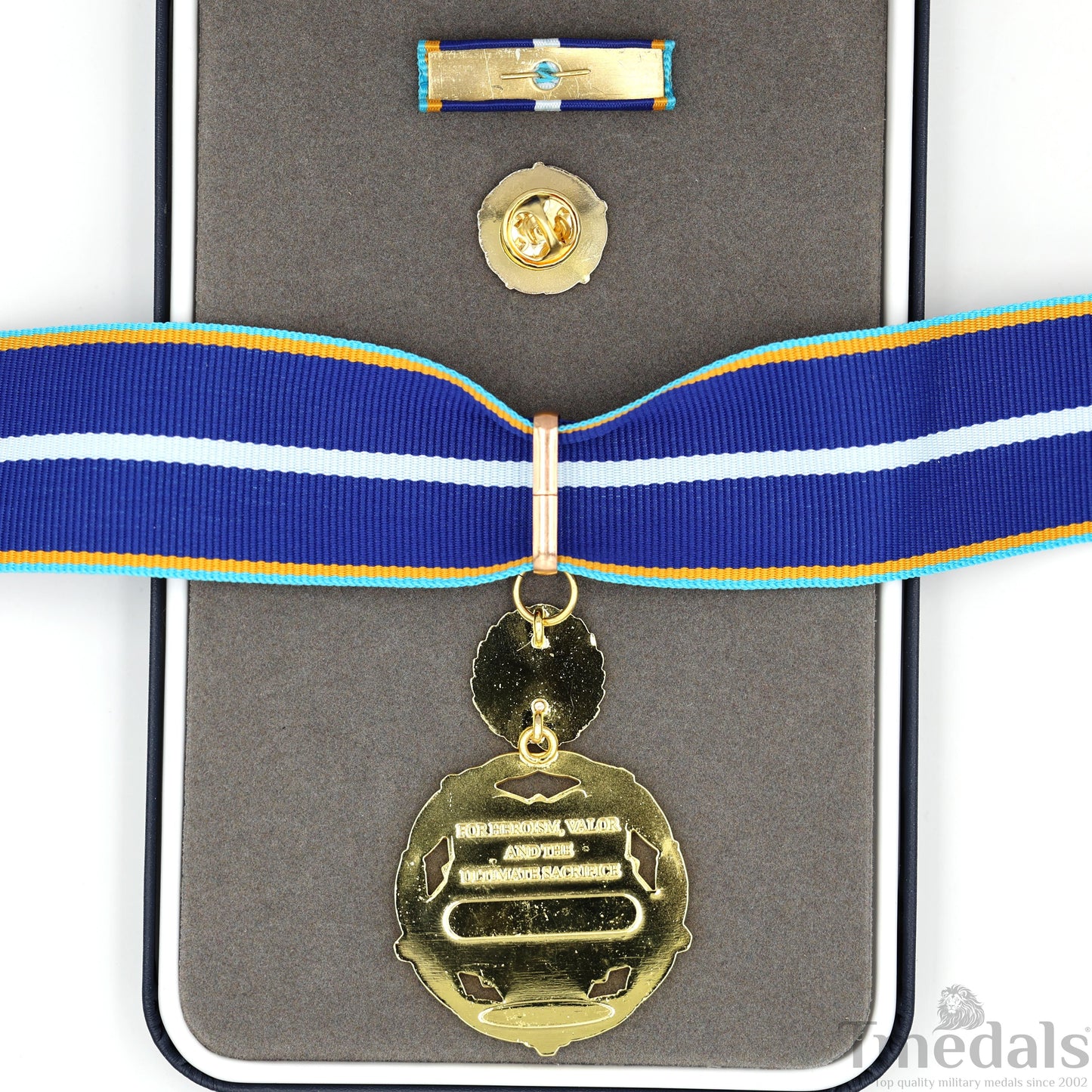 USA 9/11 Heroes Medal of Valor Order - 911 2001 Complete Presentation full Set Replica
