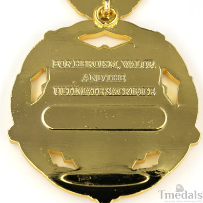 USA 9/11 Heroes Medal of Valor Order - 911 2001 Complete Presentation full Set Replica