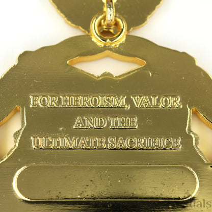 USA 9/11 Heroes Medal of Valor Order - 911 2001 Complete Presentation full Set Replica