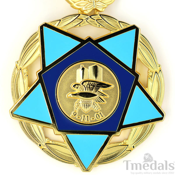 USA U.S. 9/11 Medal of Valor Order - 911 Complete Presentation full Set order Badge Replica copy reproduction Rare!
