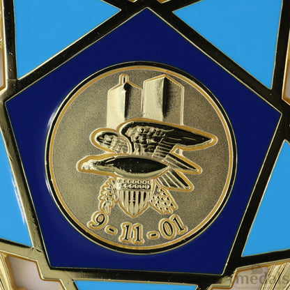 USA 9/11 Heroes Medal of Valor Order - 911 2001 Complete Presentation full Set Replica