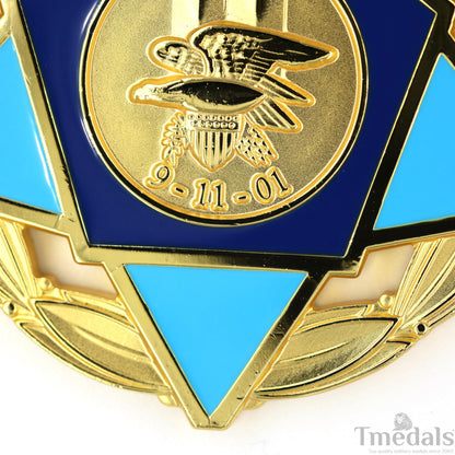 USA 9/11 Heroes Medal of Valor Order - 911 2001 Complete Presentation full Set Replica