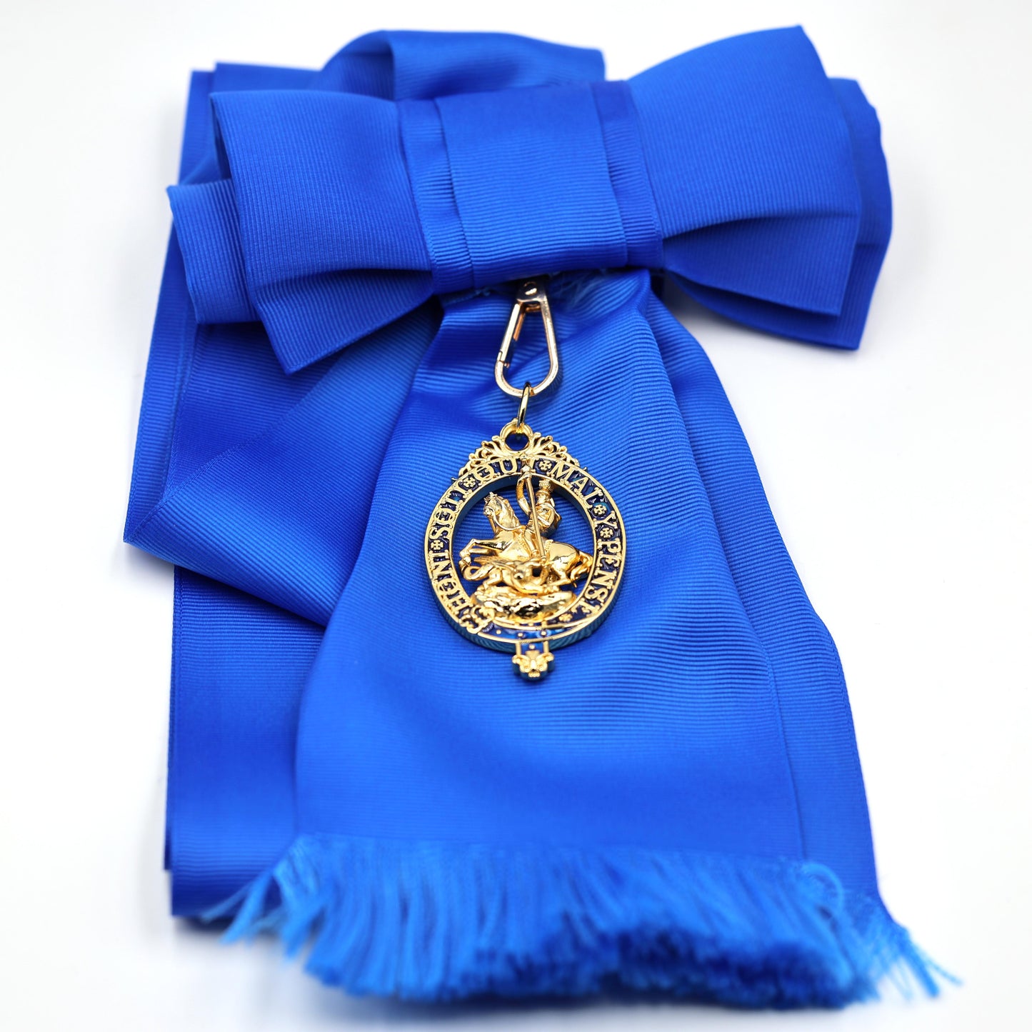 UK the British Order of the Garter Sash+ Badge Medal Brass