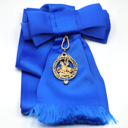 UK the British Order of the Garter Sash+ Badge Medal Brass