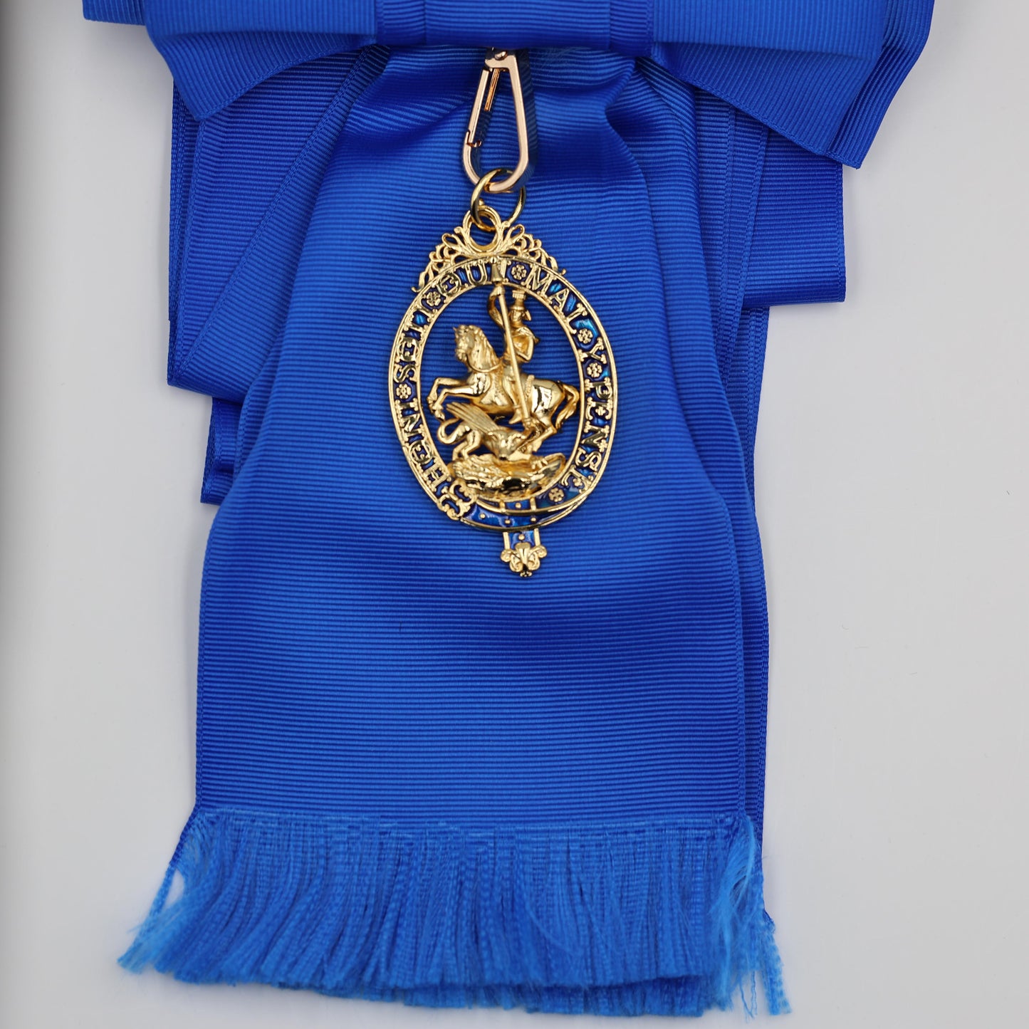 UK the British Order of the Garter Sash+ Badge Medal Brass