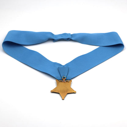 CASED U.S. USA Medal of Honor Navy 1942-1963 MOH Ribbon Bar Congressional Replica Reproduction Order Badge WW12 COPY Repro