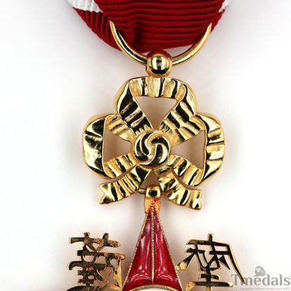 Satsuma Ryukyu Kingdom Order Medal Japanese Japan China 925 silver replica Unique!