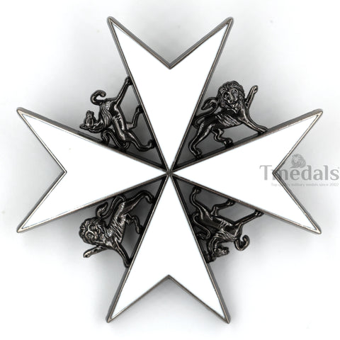 Order of St John Knight of Grace Breast Star Maltese Cross Full-Size Replica