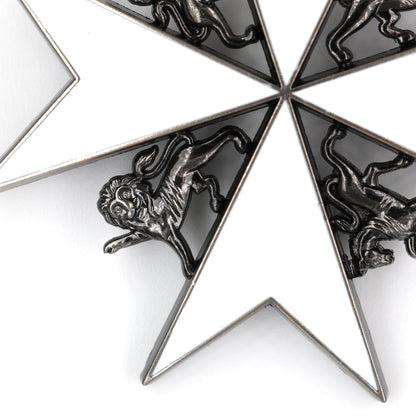 Order of St John Knight of Grace Breast Star Maltese Cross Full-Size Replica