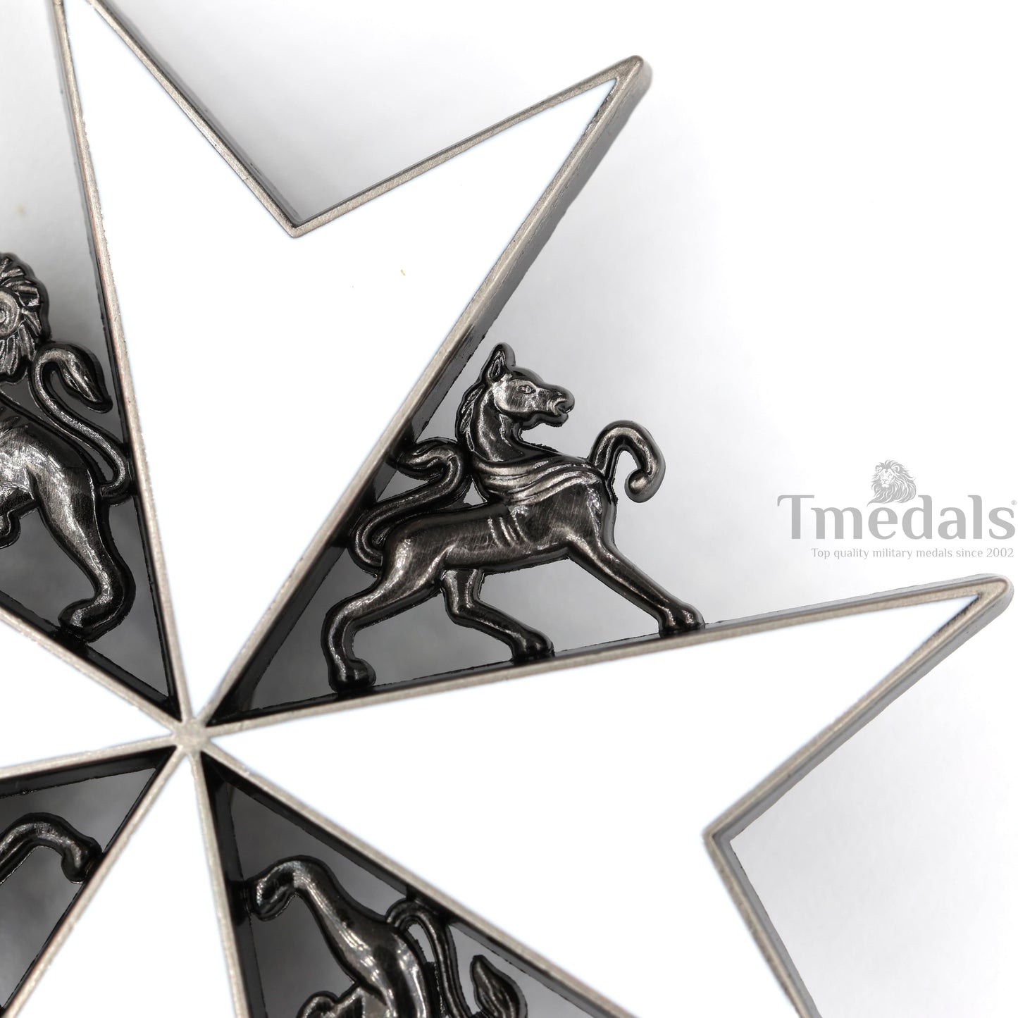 Order of St John Knight of Grace Breast Star Maltese Cross Full-Size Replica