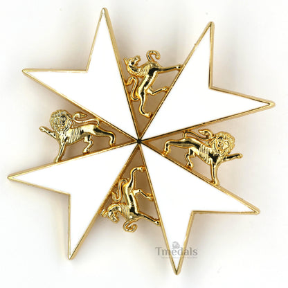 Order of St John Knight/Dame of Grace Breast Star Maltese Cross Replica