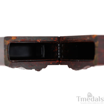 Einstein-Inspired Carved Wooden Lighter Case – Fits Standard Insert – No Insert Tmedals
