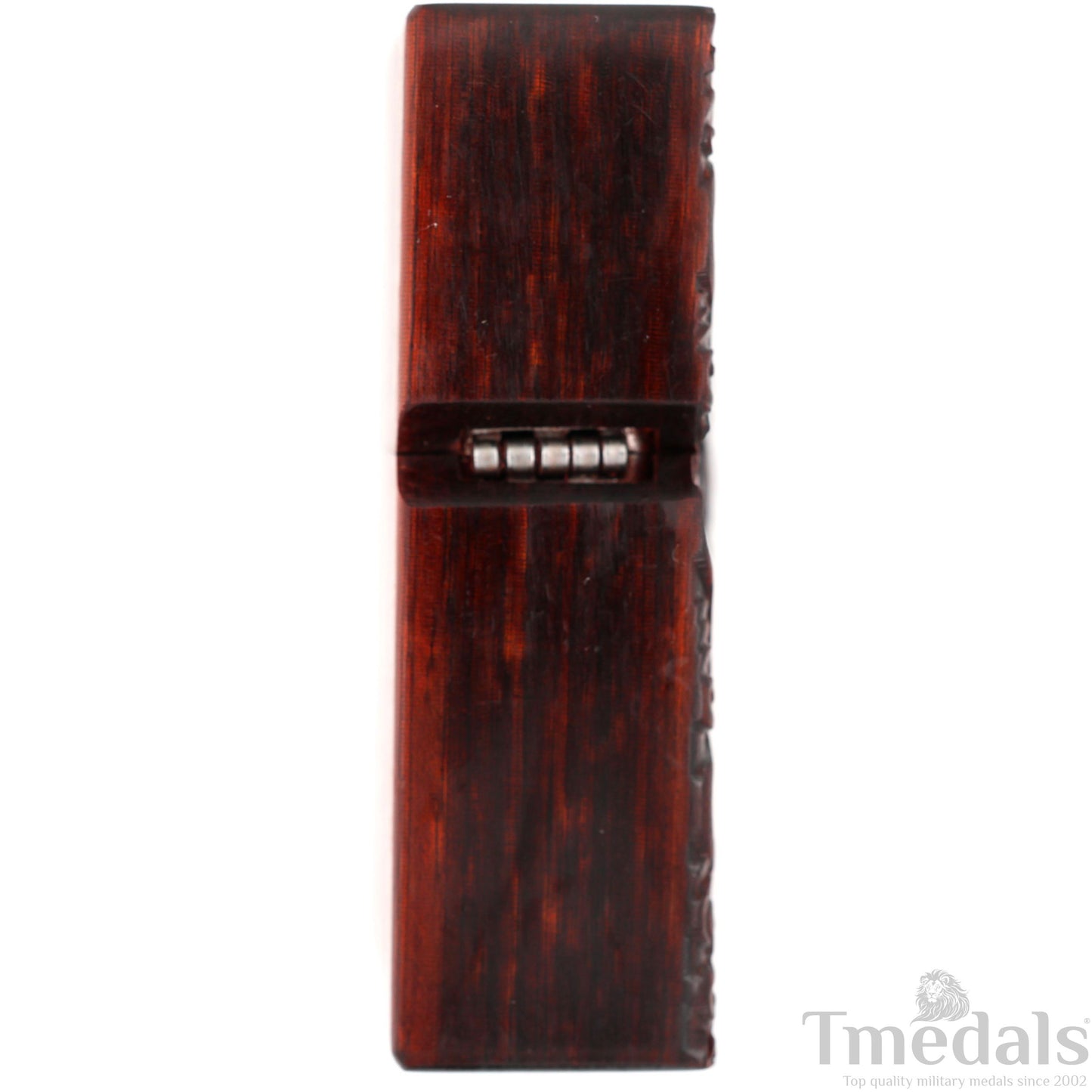 Einstein-Inspired Carved Wooden Lighter Case – Fits Standard Insert – No Insert Tmedals