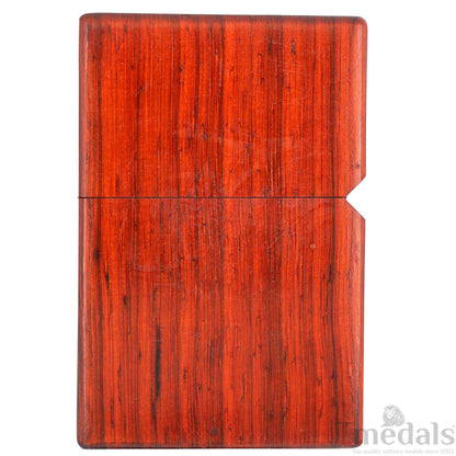 Hand-Carved Woman's Face Wooden Lighter Case – Fits Standard Insert – No Insert