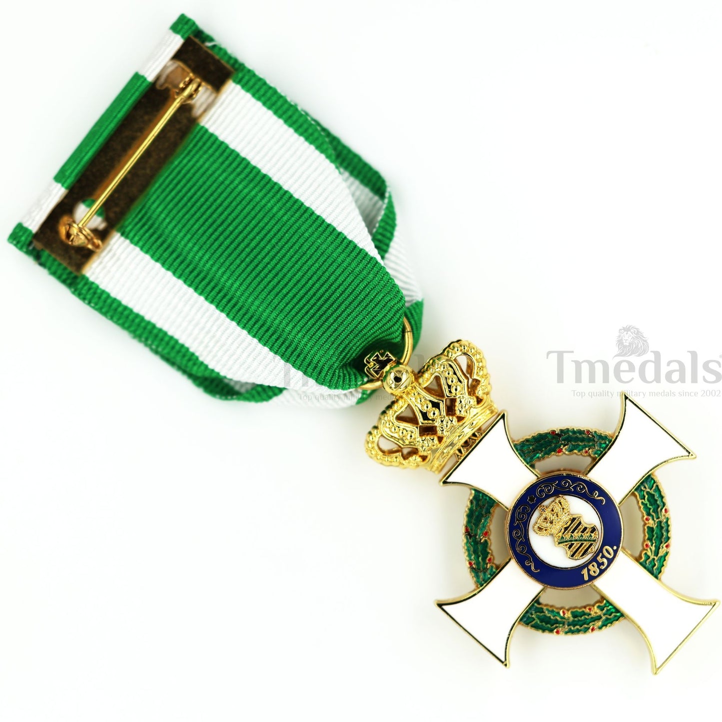 German Albert Order Knight 1st Class Medal Replica – Civil Division Type II 1850