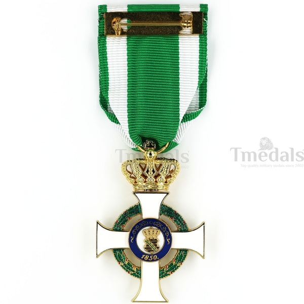 German Albert Order Knight 1st Class Medal Replica – Civil Division Type II 1850