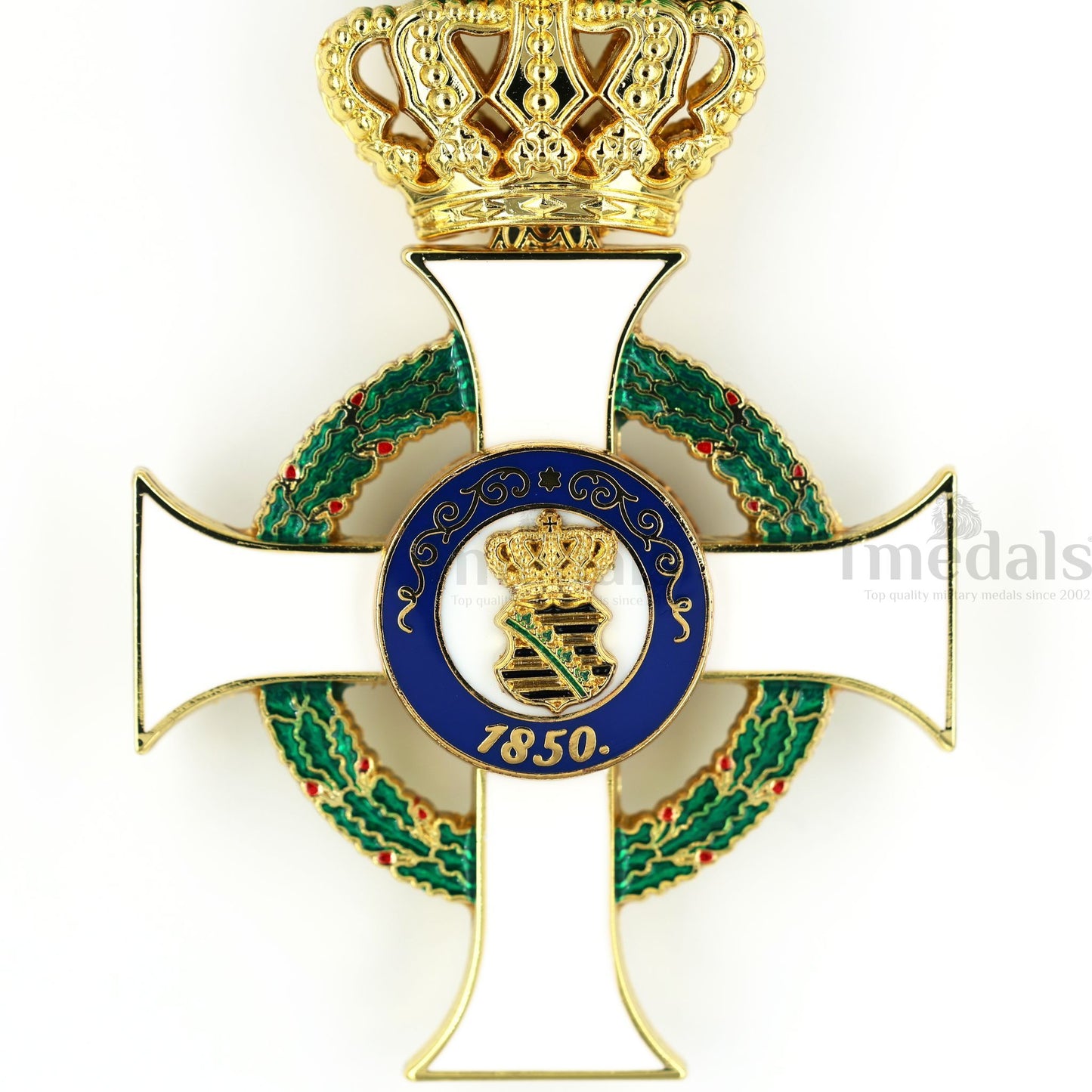 German Albert Order Knight 1st Class Medal Replica – Civil Division Type II 1850