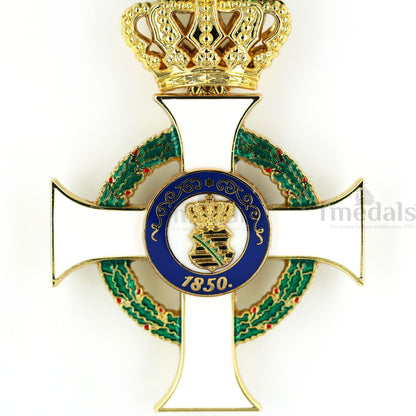German Albert Order Knight 1st Class Medal Replica – Civil Division Type II 1850