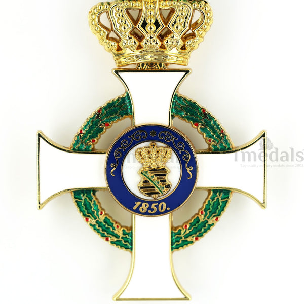 German Albert Order Knight 1st Class Medal Replica – Civil Division Type II 1850