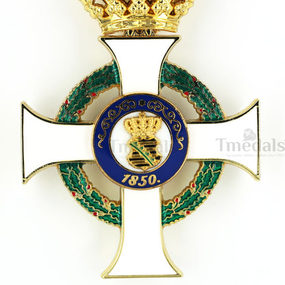 German Albert Order Knight 1st Class Medal Replica – Civil Division Type II 1850