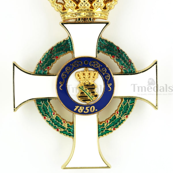 German Albert Order Knight 1st Class Medal Replica – Civil Division Type II 1850