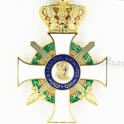 German Albert Order Knight 1st Class Medal Replica Civil Division Type II 1850!