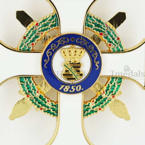 German Albert Order Knight 1st Class Medal Replica Civil Division Type II 1850!