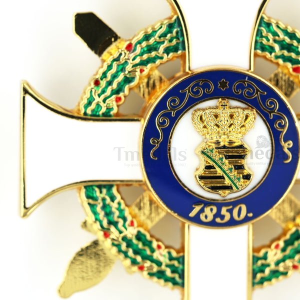 German Albert Order Knight 1st Class Medal Replica Civil Division Type II 1850!