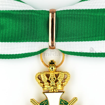 Albert Order Commander Cross with Swords & Crown Replica – Saxony Type II 1850