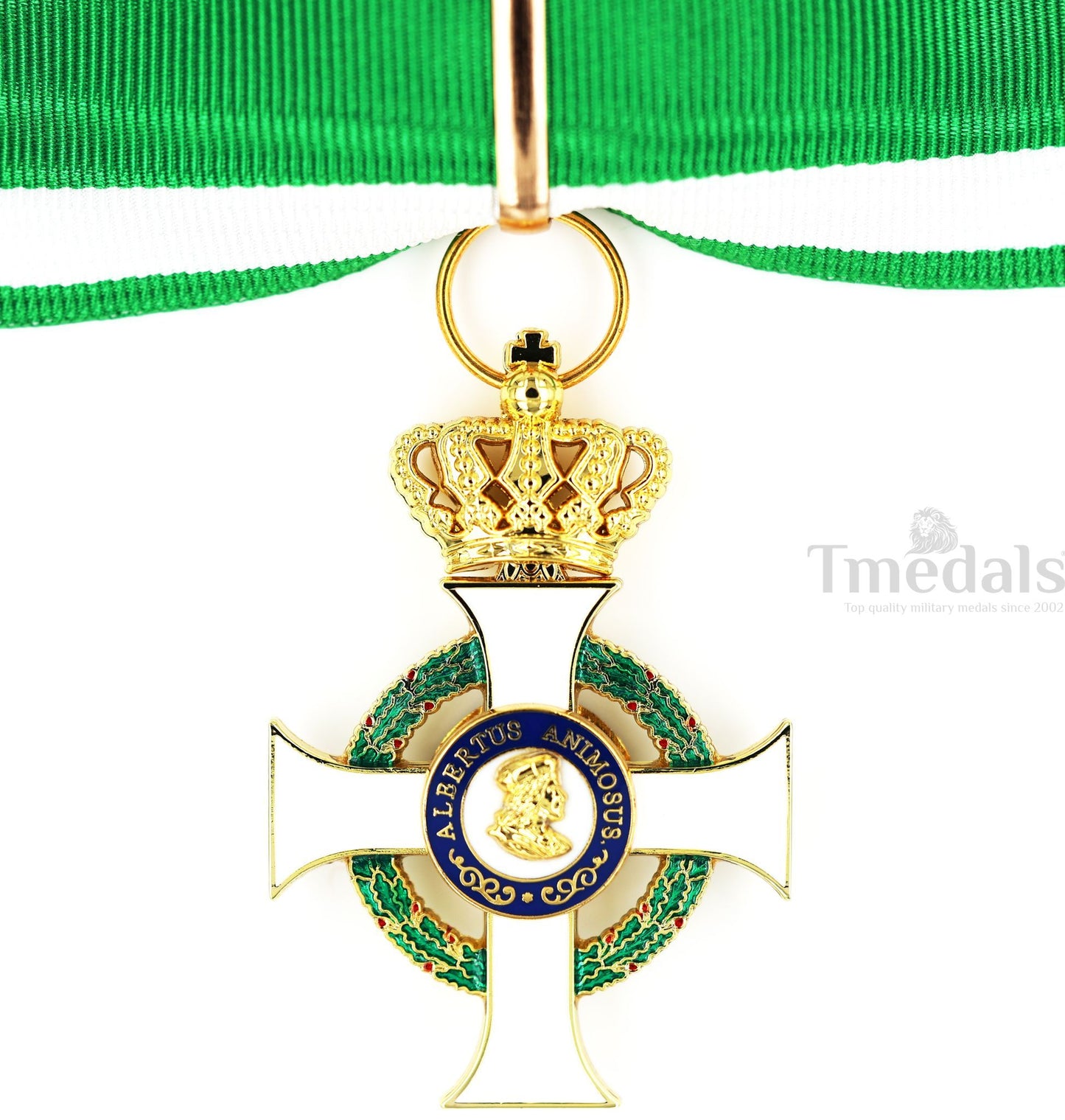 Albert Order 1st class Commander Cross with Crown Replica – Saxony Type II 1850
