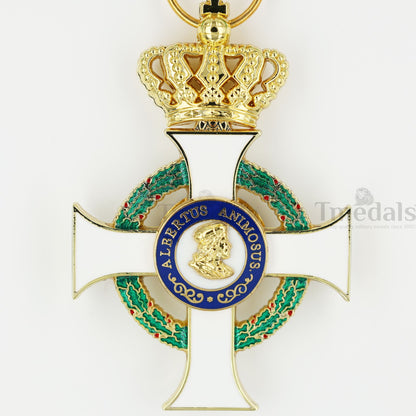 German Albert Order Knight 1st Class Medal Replica – Civil Division Type II 1850