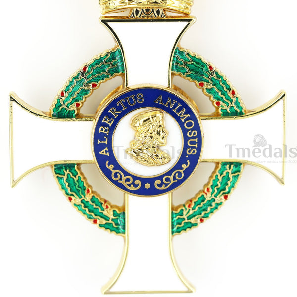 German Albert Order Knight 1st Class Medal Replica – Civil Division Type II 1850